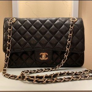 Black Quilted Boy Bag